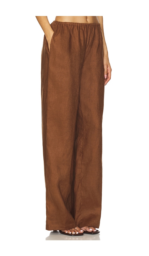 view 2 of 6 Asa Easy Pant in Chocolate