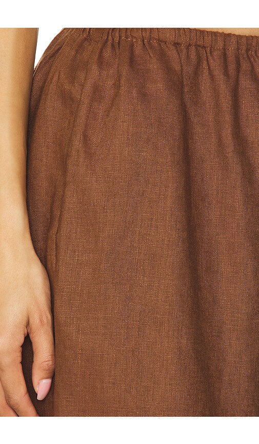 view 6 of 6 Asa Easy Pant in Chocolate