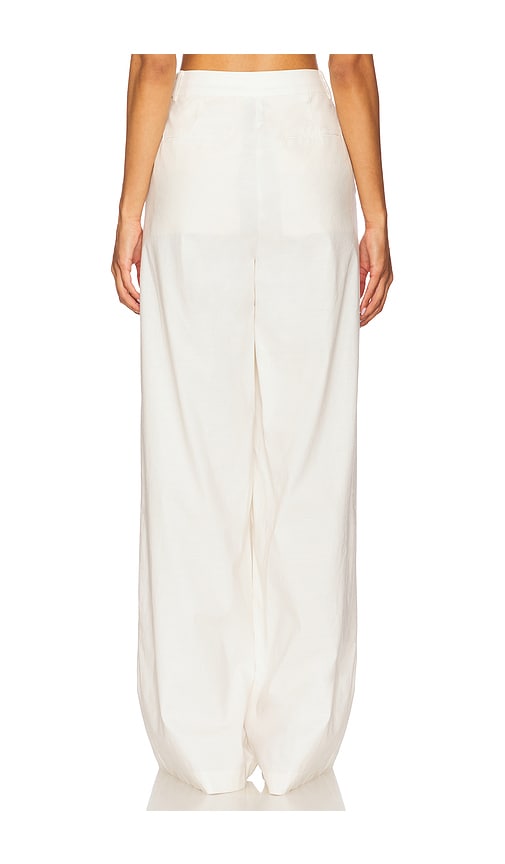 view 4 of 6 Jackie Pant in White Linen