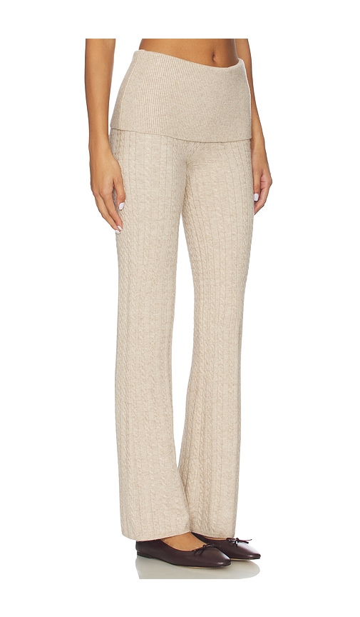 Lovers & Friends Paulina Lounge Knit Pant In Neutral