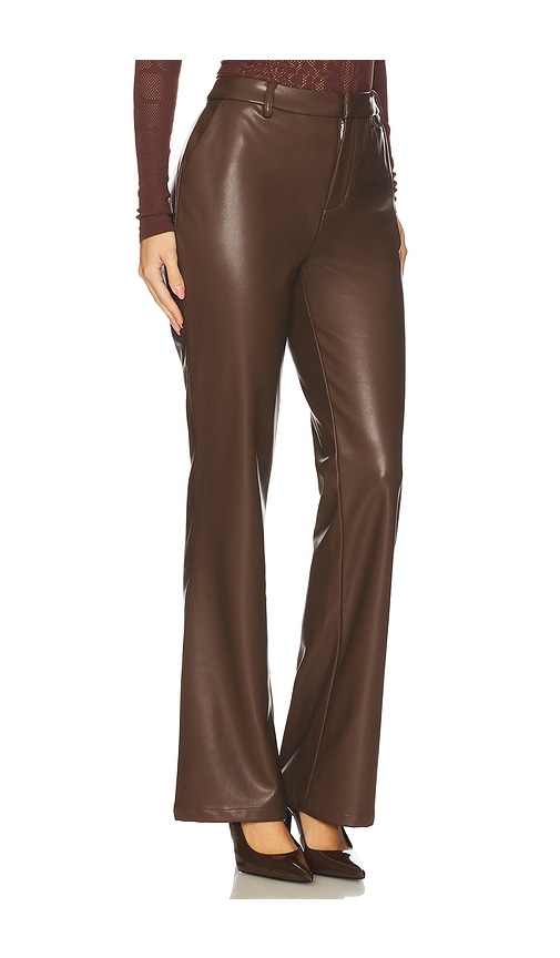 view 2 of 6 Delaney Pant in Chocolate Brown