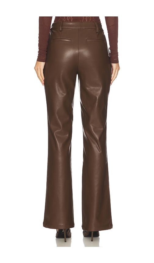 view 4 of 6 Delaney Pant in Chocolate Brown