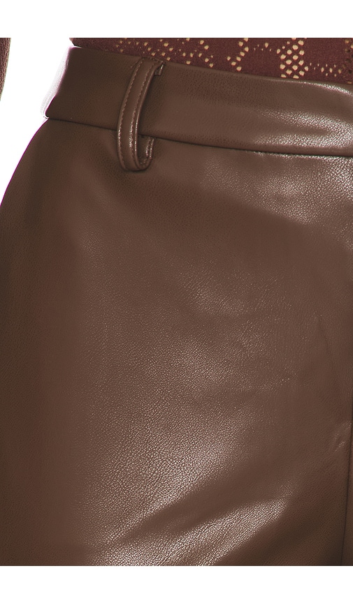 view 6 of 6 Delaney Pant in Chocolate Brown