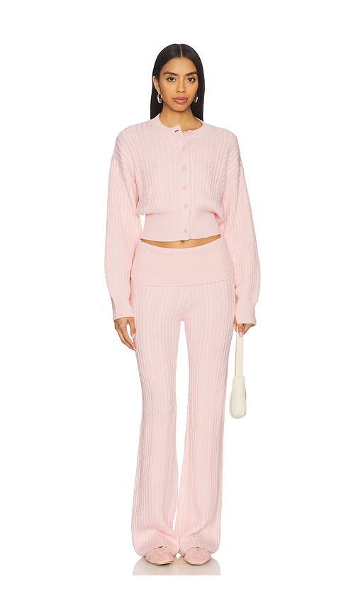 view 5 of 6 Bessie Knit Pant in Light Pink