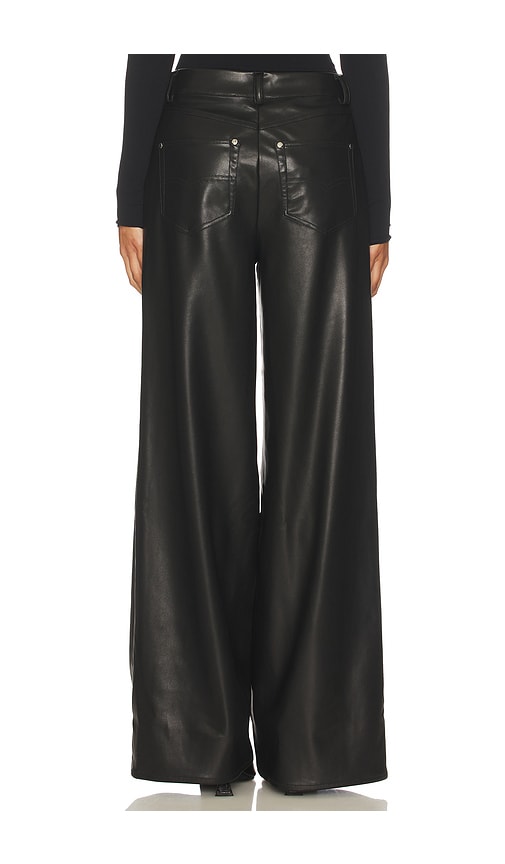 view 4 of 6 Brooklyn Faux Leather Pant in Black