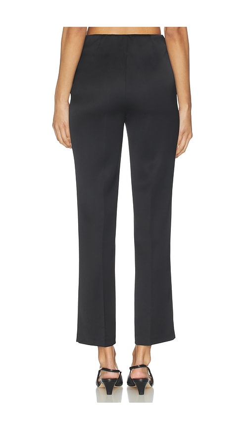 view 4 of 6 Elani Satin Pant in Black