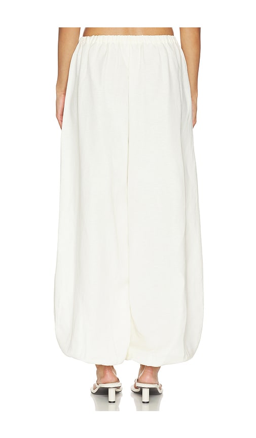 view 4 of 6 Lexi Linen Pant in White