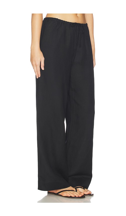 view 2 of 6 Lexa Linen Pant in Black