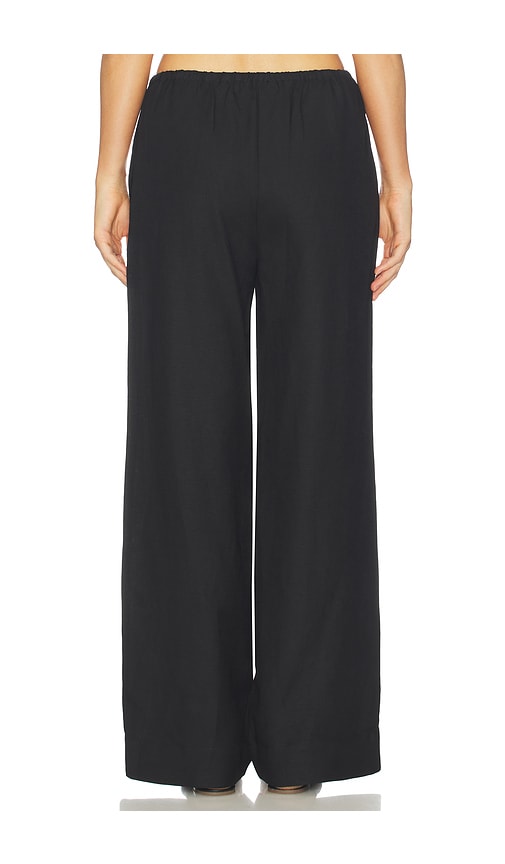 view 4 of 6 Lexa Linen Pant in Black