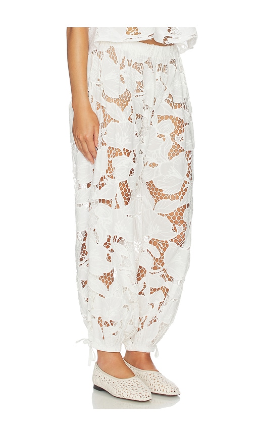 view 2 of 6 X Emma Rose Lacienne Pants in White