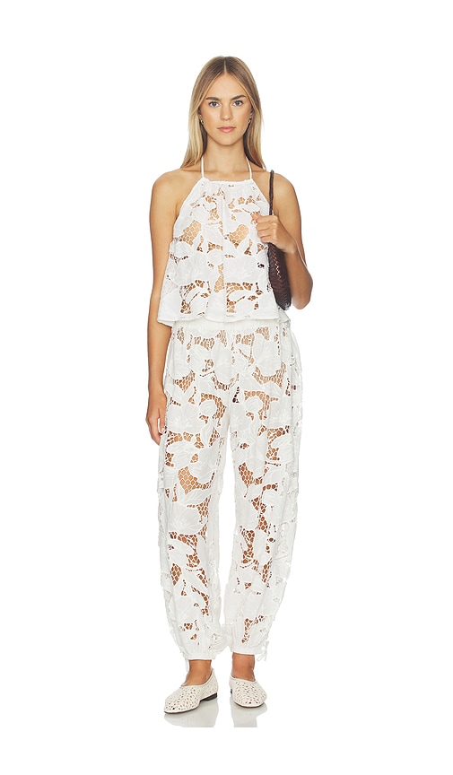 view 5 of 6 X Emma Rose Lacienne Pants in White