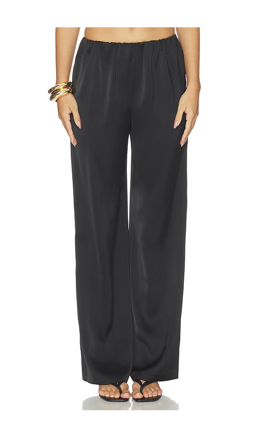 view 1 of 6 X Blake Evin Alette Satin Pants in Black