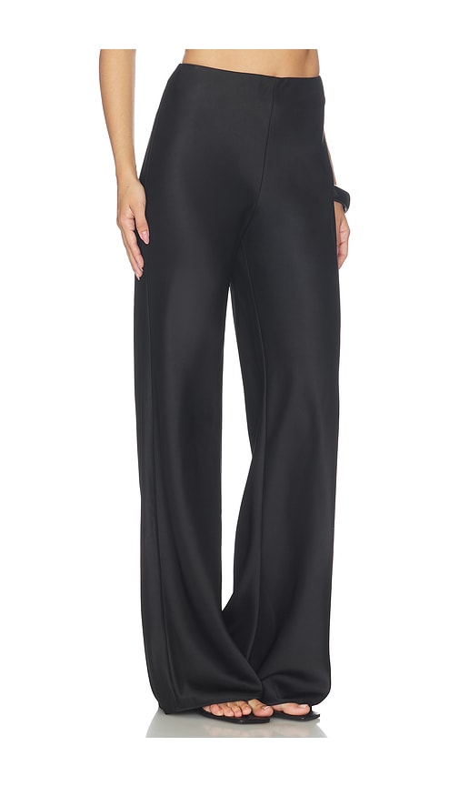 view 2 of 6 Olivia Satin Pant in Black
