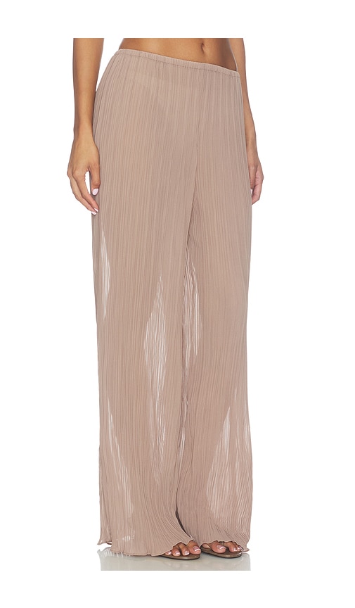 view 2 of 6 Delilah Pant in Light Brown