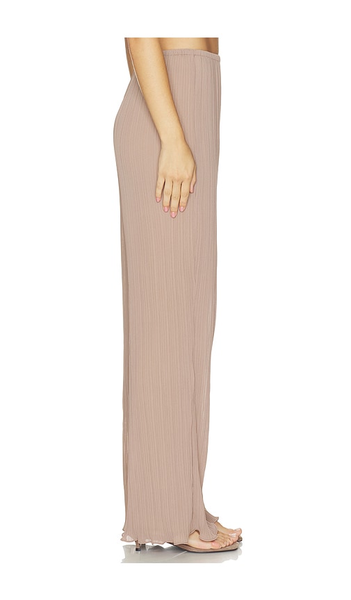 view 3 of 6 Delilah Pant in Light Brown