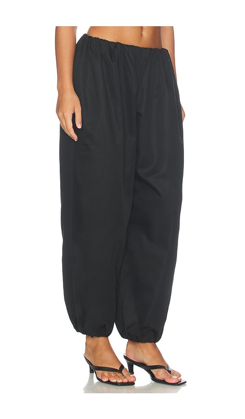 view 3 of 7 Romee Nylon Pant in Black