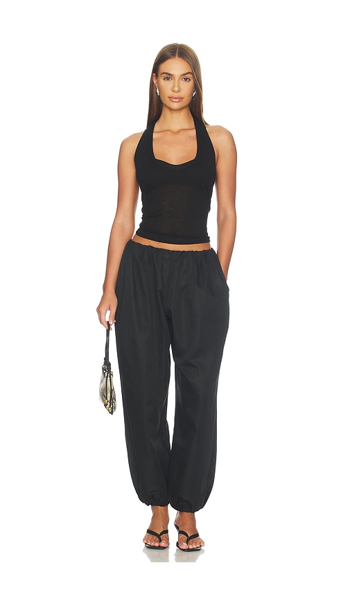 view 6 of 7 Romee Nylon Pant in Black