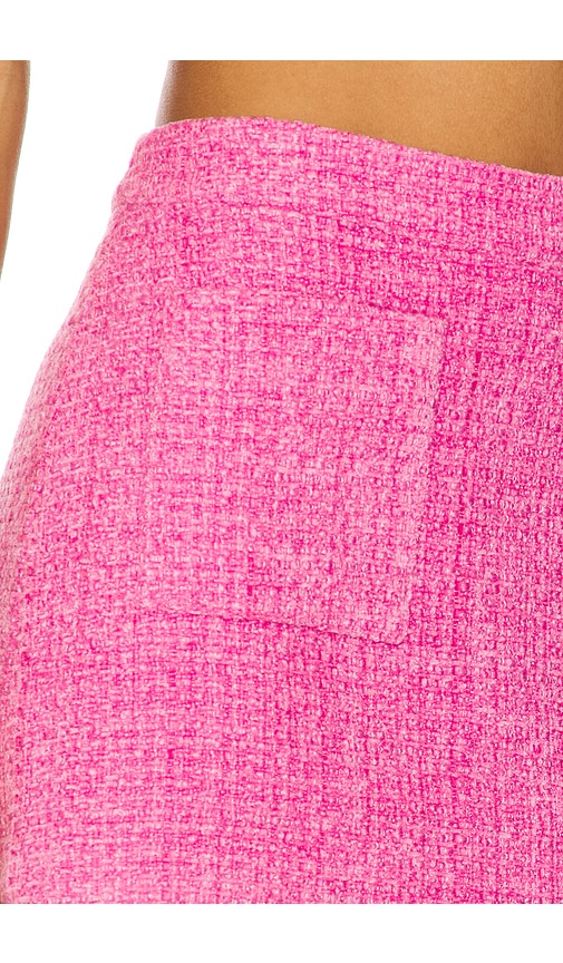 view 6 of 6 Lily Tweed Skort in Pink Multi