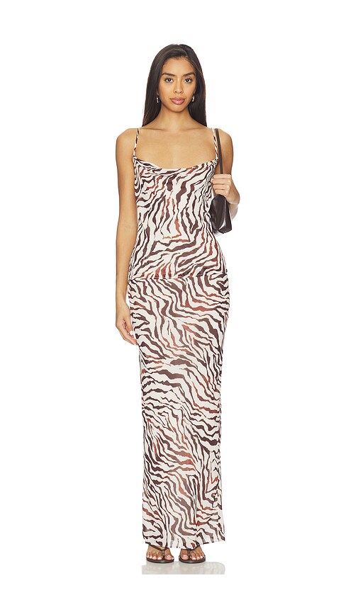 view 5 of 6 Marisol Maxi Skirt in Zebra