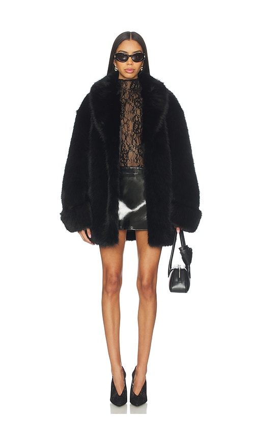 view 5 of 6 Demi Mini Skirt in Black