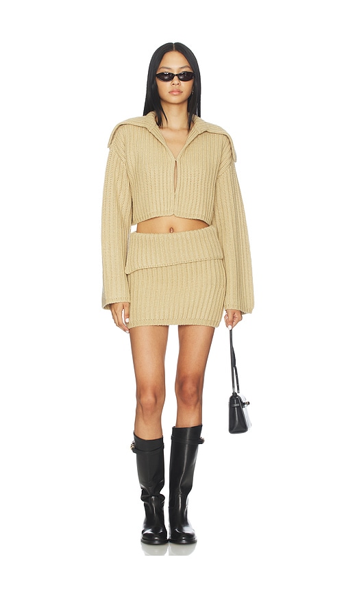 view 5 of 6 Carolina Skirt in Camel