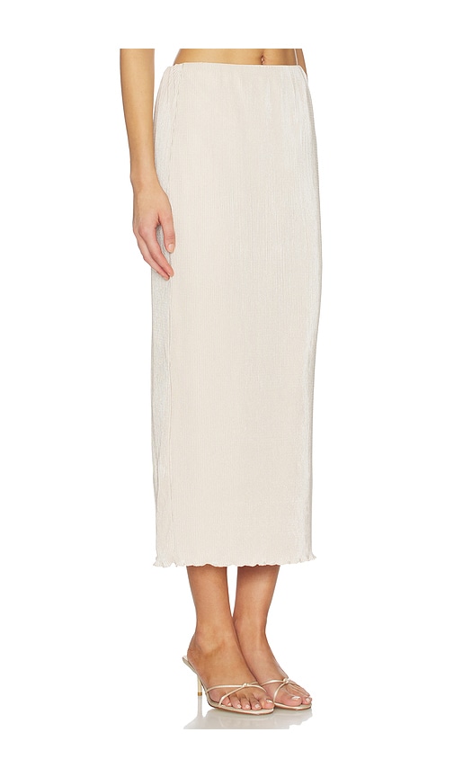 view 2 of 6 Aileen Midi Skirt in Champagne