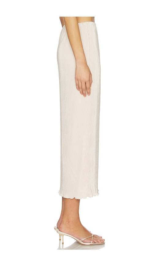 view 3 of 6 Aileen Midi Skirt in Champagne