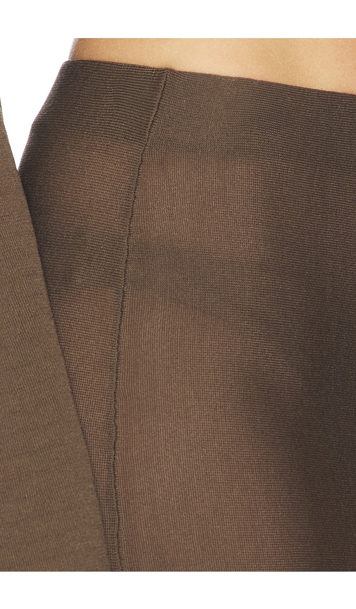 view 6 of 6 Paisleigh Knit Midi Skirt in Chocolate Brown