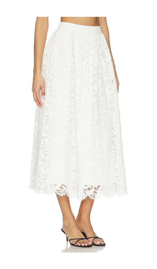 view 2 of 6 Teagan Skirt in White