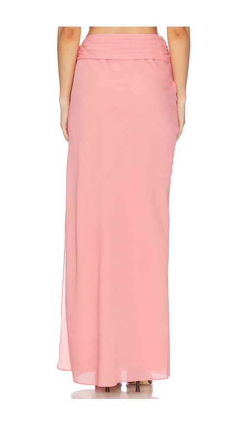 view 4 of 6 Judy Maxi Skirt in Coral