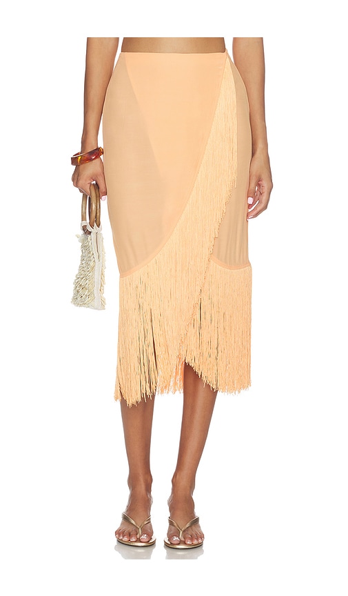 Lovers & Friends Silvia Maxi Skirt In Yellow