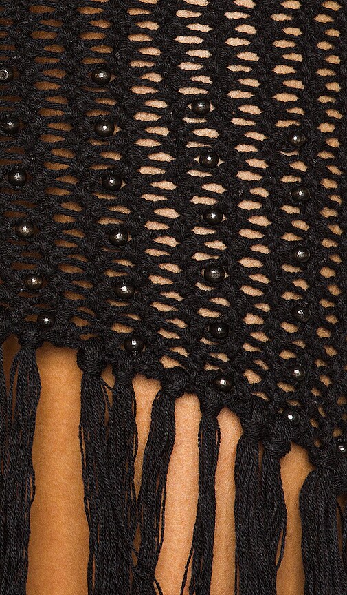 view 5 of 5 Lou Crochet Skirt in Black