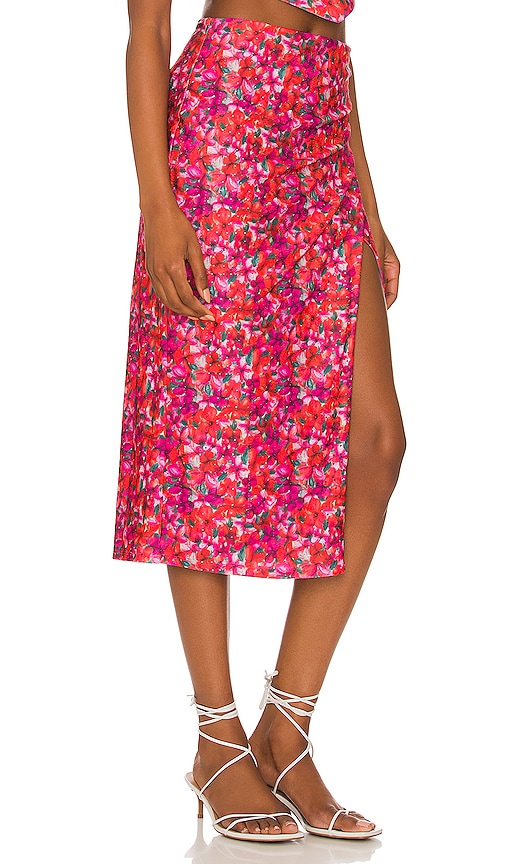 view 2 of 4 Lana Midi Skirt in Island Floral