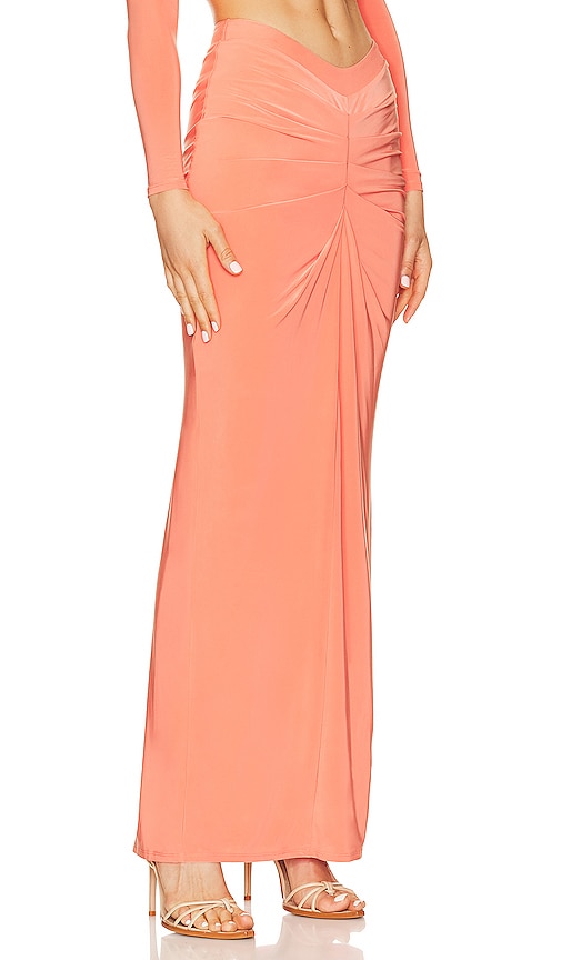 Shop Lovers & Friends Larchmont Maxi Skirt In Peach