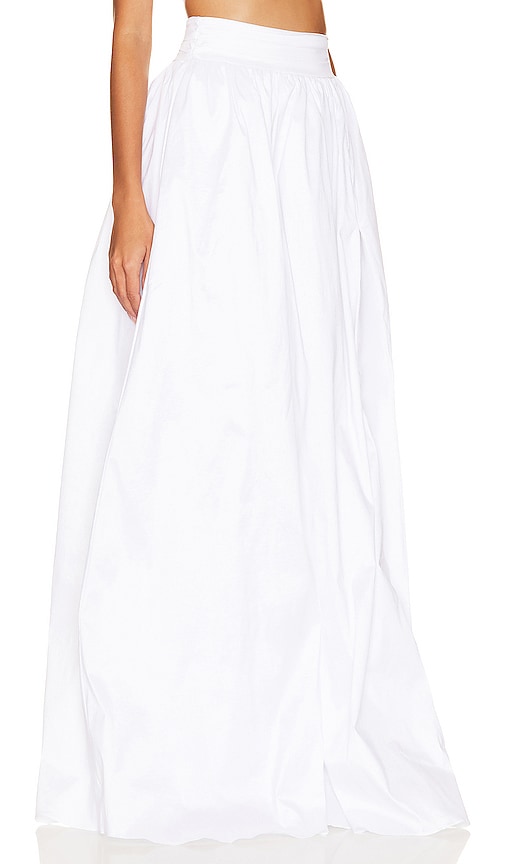 view 2 of 4 Lucille Maxi Skirt in Stark White