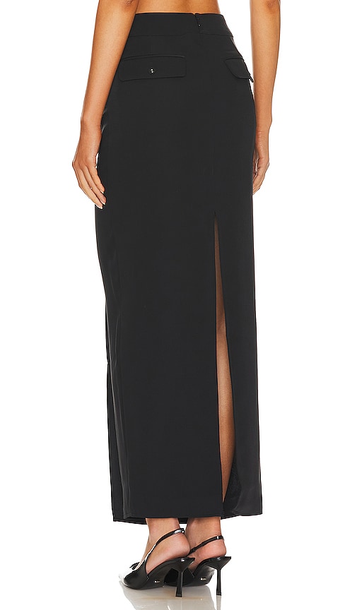 view 4 of 5 Brodie Maxi Skirt in Black