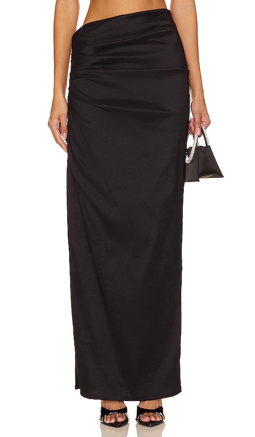 view 2 of 5 Ricky Maxi Skirt in Black