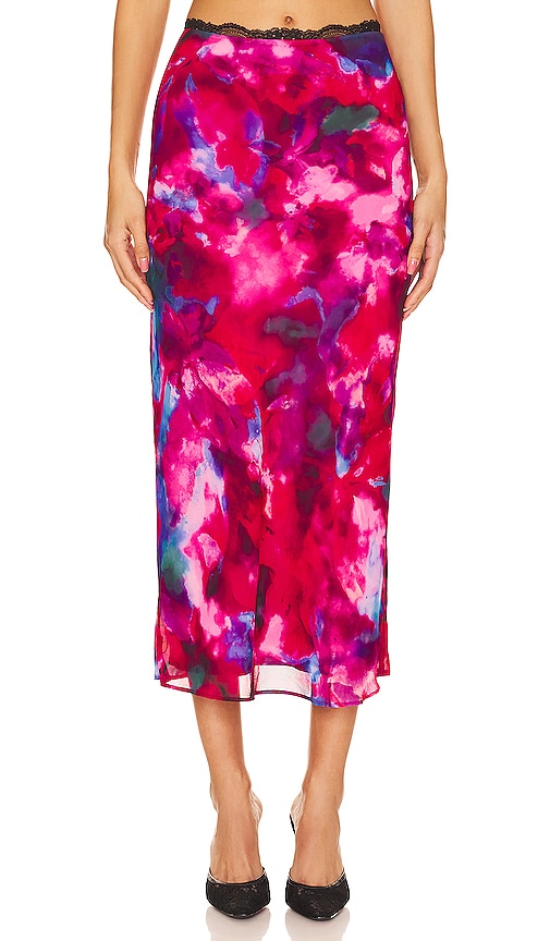 view 1 of 4 Phoenix Maxi Skirt in Welling Floral Multi