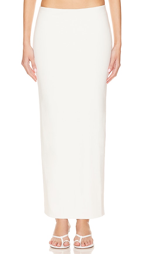 view 1 of 4 Kate Maxi Skirt in White