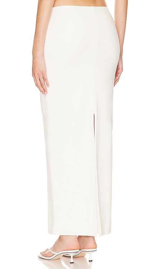 view 3 of 4 Kate Maxi Skirt in White