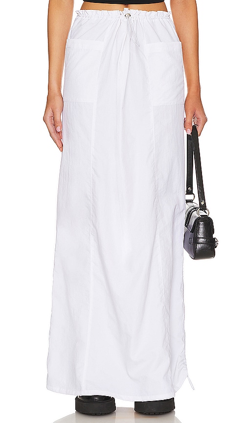 view 1 of 4 Angela Maxi Skirt in White