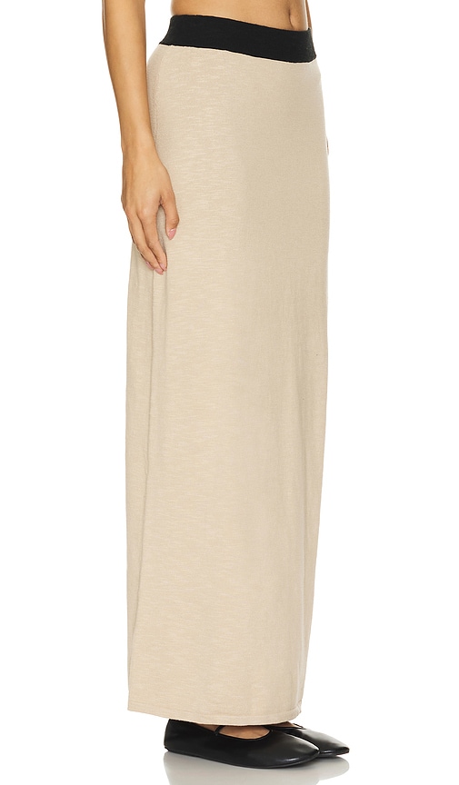 view 2 of 4 Tammy Maxi Skirt in Light Beige