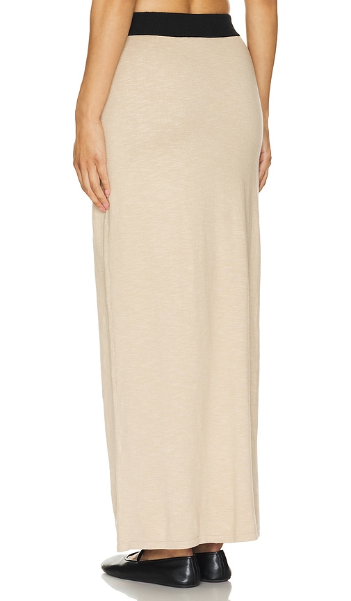 view 3 of 4 Tammy Maxi Skirt in Light Beige