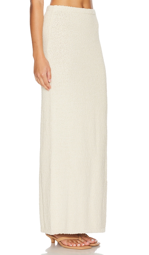 view 2 of 5 Agnese Maxi Skirt in Cream