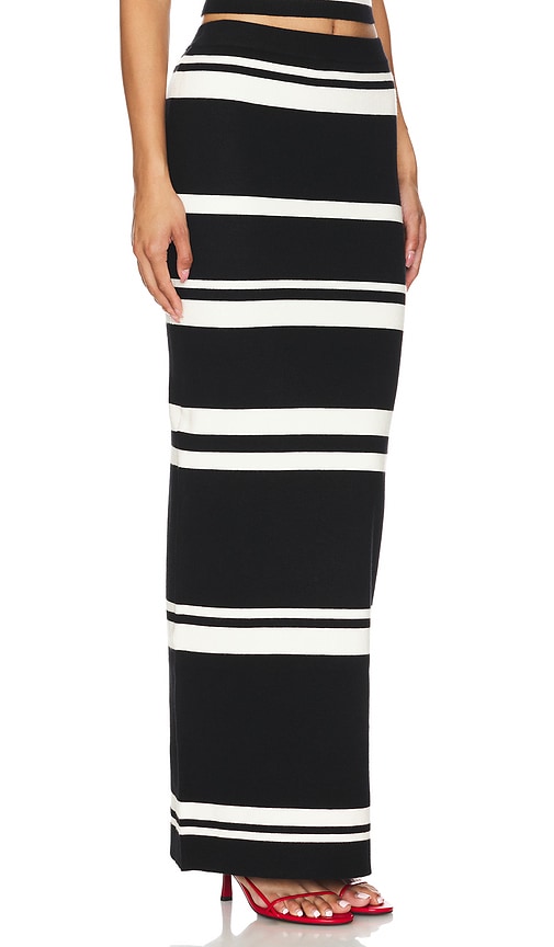 view 2 of 4 Seren Maxi Skirt in Black & White