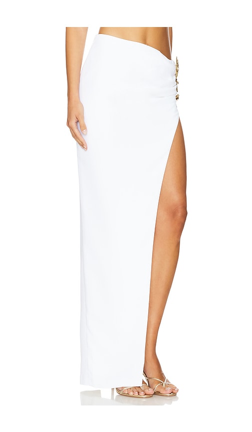 view 2 of 6 Isolde Maxi Skirt in White