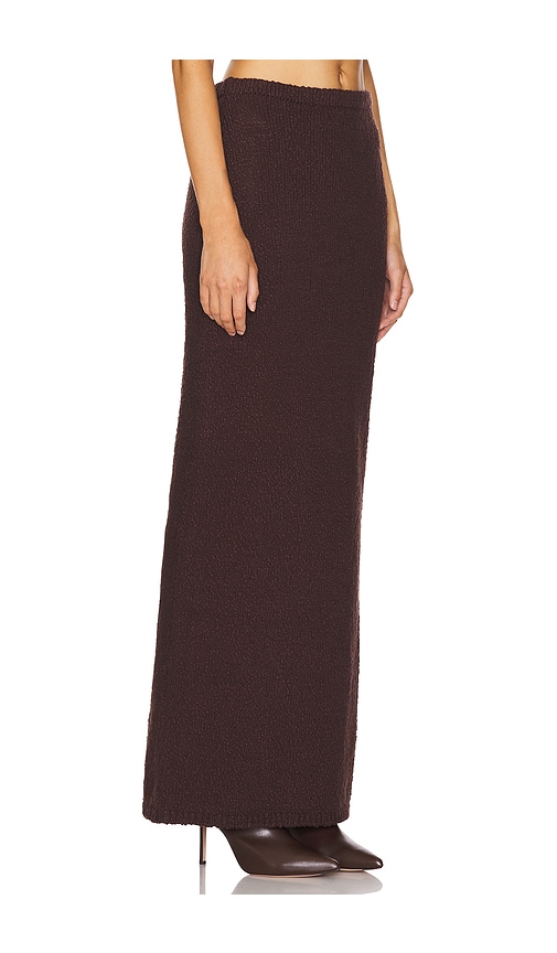 view 2 of 6 Agnese Maxi Skirt in Brown