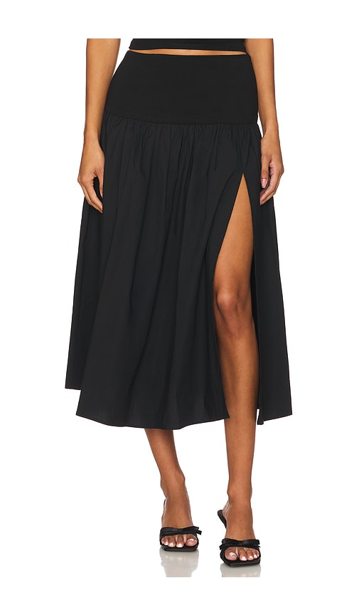 view 1 of 6 Mac Midi Skirt in Black