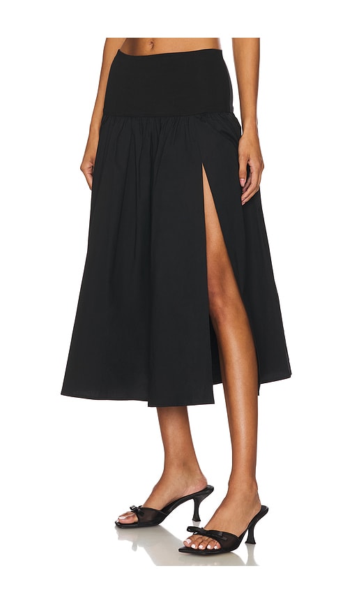 view 3 of 6 Mac Midi Skirt in Black