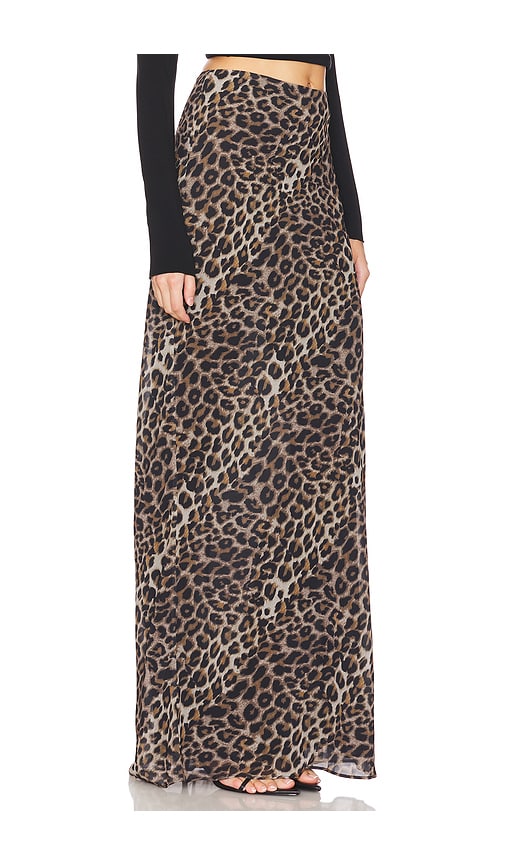 view 2 of 6 Atwood Maxi Skirt in Liquid Leopard